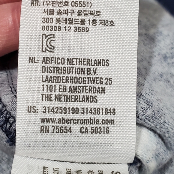 Hollister CA Navy Snowman Winter Print Sleep Pajama Jogger Pants Size XS EUC - Picture 16 of 16